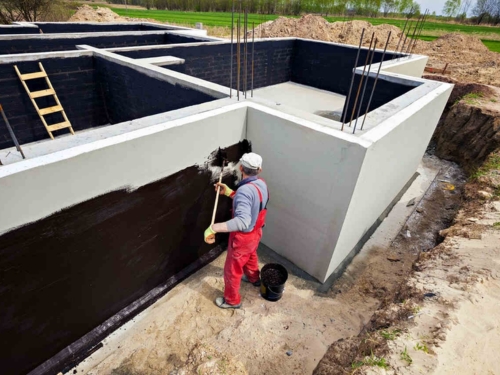 Exterior Wall Waterproofing